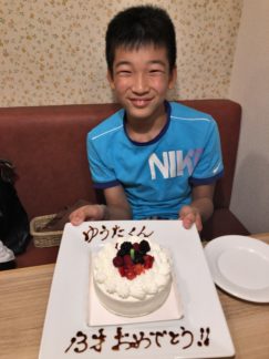 13歳の誕生日