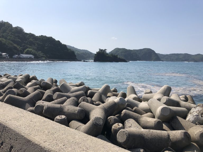 田舎の海