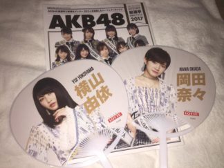 AKEB48の冊子とうちわ